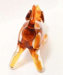 Vintage Murano Glass Hound Dog back