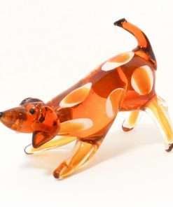 Vintage Murano Glass Hound Dog