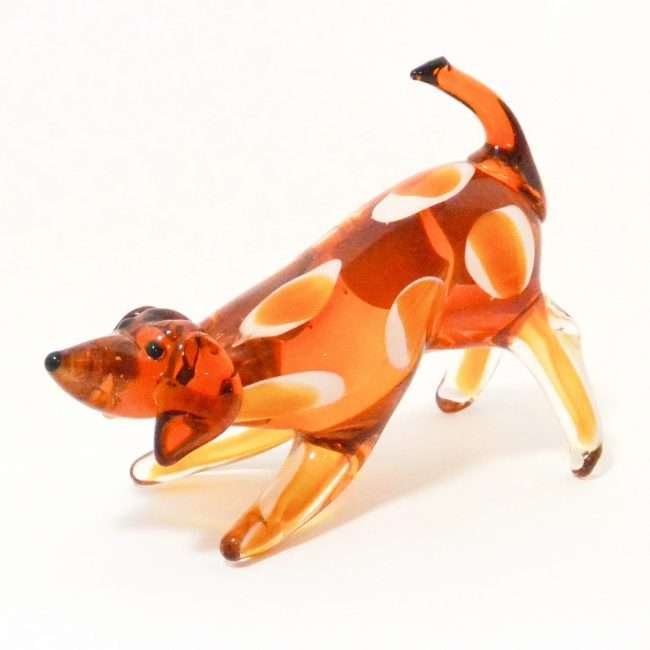 Vintage Murano Glass Hound Dog