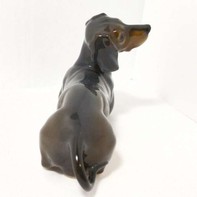 Rosenthal Dachshund Figurine Collectible back