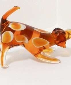 Vintage Murano Glass Hound Dog side 1