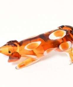 Vintage Murano Glass Hound Dog top