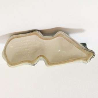 Vintage Jim Beam Great Dane Decanter bottom