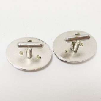 Vintage Mack Truck Bulldog Cufflink and Tie Bar Set back2