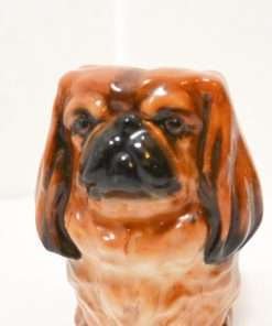 Royal Doulton Pekingese Dog Figurine close