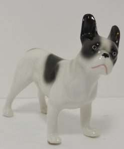 Vintage Porcelain French Bulldog Figurine