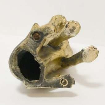 Vintage Bloodhound Dog Figurine bottom