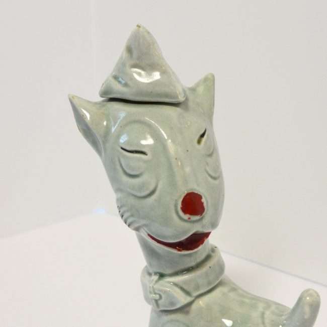 Vintage Bonzo Dog Decanter close