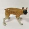 Porcelain Boxer Dog Figurine