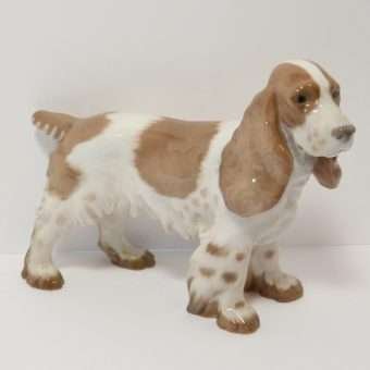 Cocker Spaniel Porcelain Figurine Collectible