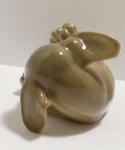 Royal Copenhagen Porcelain Dachshund Puppy Dog Rolling Over front