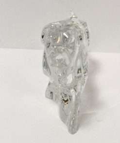 Baccarat Crystal Labrador Retriever Dog front