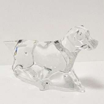 Baccarat Crystal Labrador Retriever Dog 3