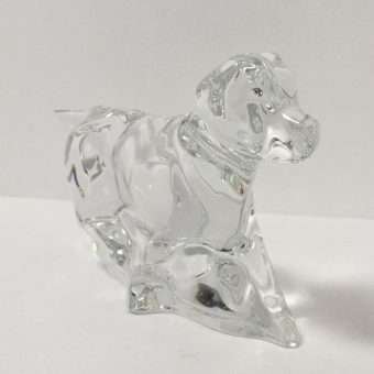 Baccarat Crystal Labrador Retriever Dog