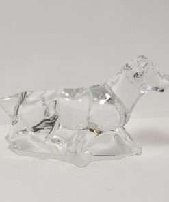 Baccarat Crystal Labrador Retriever Dog Side 2