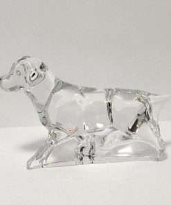 Baccarat Crystal Labrador Retriever Dog side1