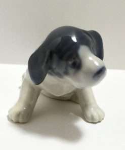 Royal Copenhagen Porcelain Pointer Puppy Dog front