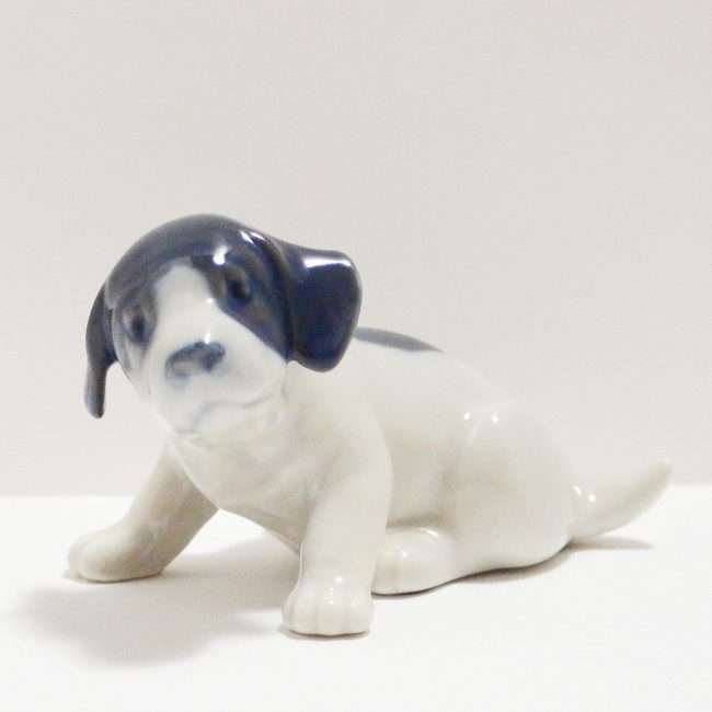 Royal Copenhagen Porcelain Pointer Puppy Dog