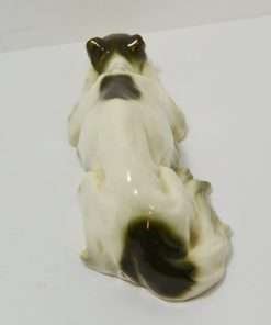 Vintage Borzoi Porcelain Figurine back