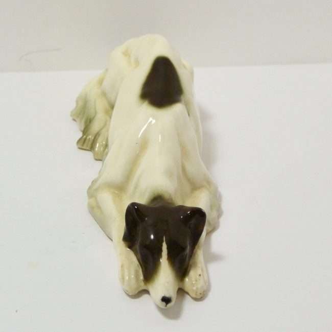 Vintage Borzoi Porcelain Figurine front