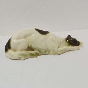 Vintage Borzoi Porcelain Figurine 2