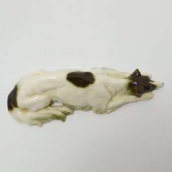 Vintage Borzoi Porcelain Figurine 1