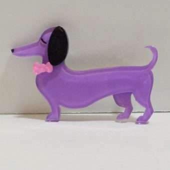 Deco Erstwilder Dachshund Dog Brooch