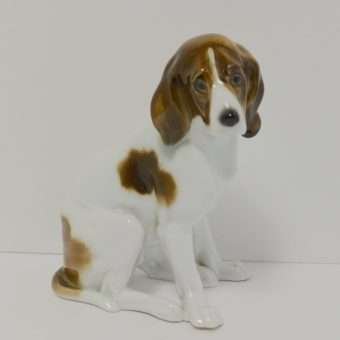 Vintage Karl Ens Hound Dog Figurine