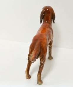 Vintage Goebel Irish Setter Figurine back