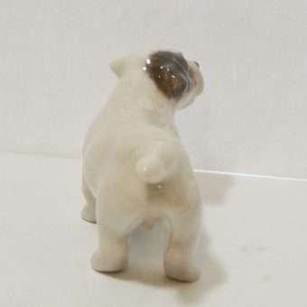 Vintage Royal Copenhagen Sealyham Terrier Figurine back
