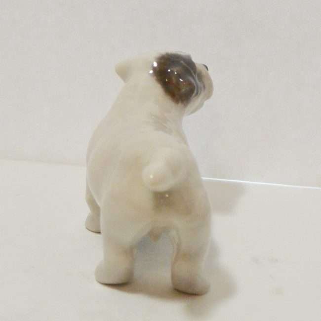 Vintage Royal Copenhagen Sealyham Terrier Figurine back