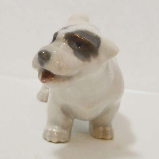 Vintage Royal Copenhagen Sealyham Terrier Figurine close