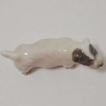 Vintage Royal Copenhagen Sealyham Terrier Figurine top