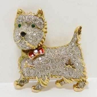 West Highland Terrier Dog Pin