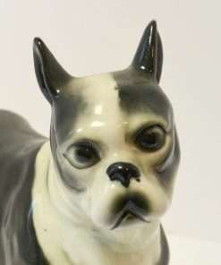 Vintage Boston Terrier Figurine close