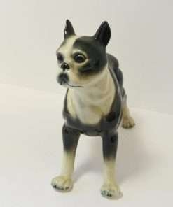 Vintage Porcelain Boston Terrier Figurine 4
