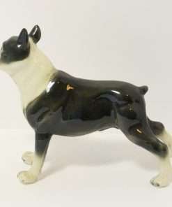 Vintage Porcelain Boston Terrier Figurine 1