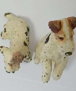 Cold-Painted Bronze Fox Terrier top