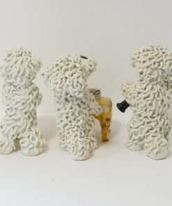 Vintage Spaghetti Poodle Figurines 6