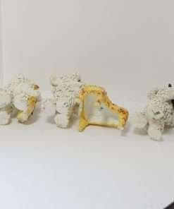 Vintage Spaghetti Poodle Figurines