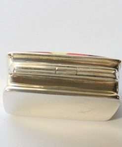 Antique Sterling Silver Dogs Playing Poker hinge