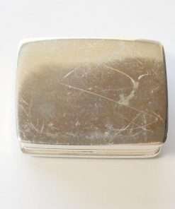 Antique Sterling Silver Dogs Playing Poker bottom