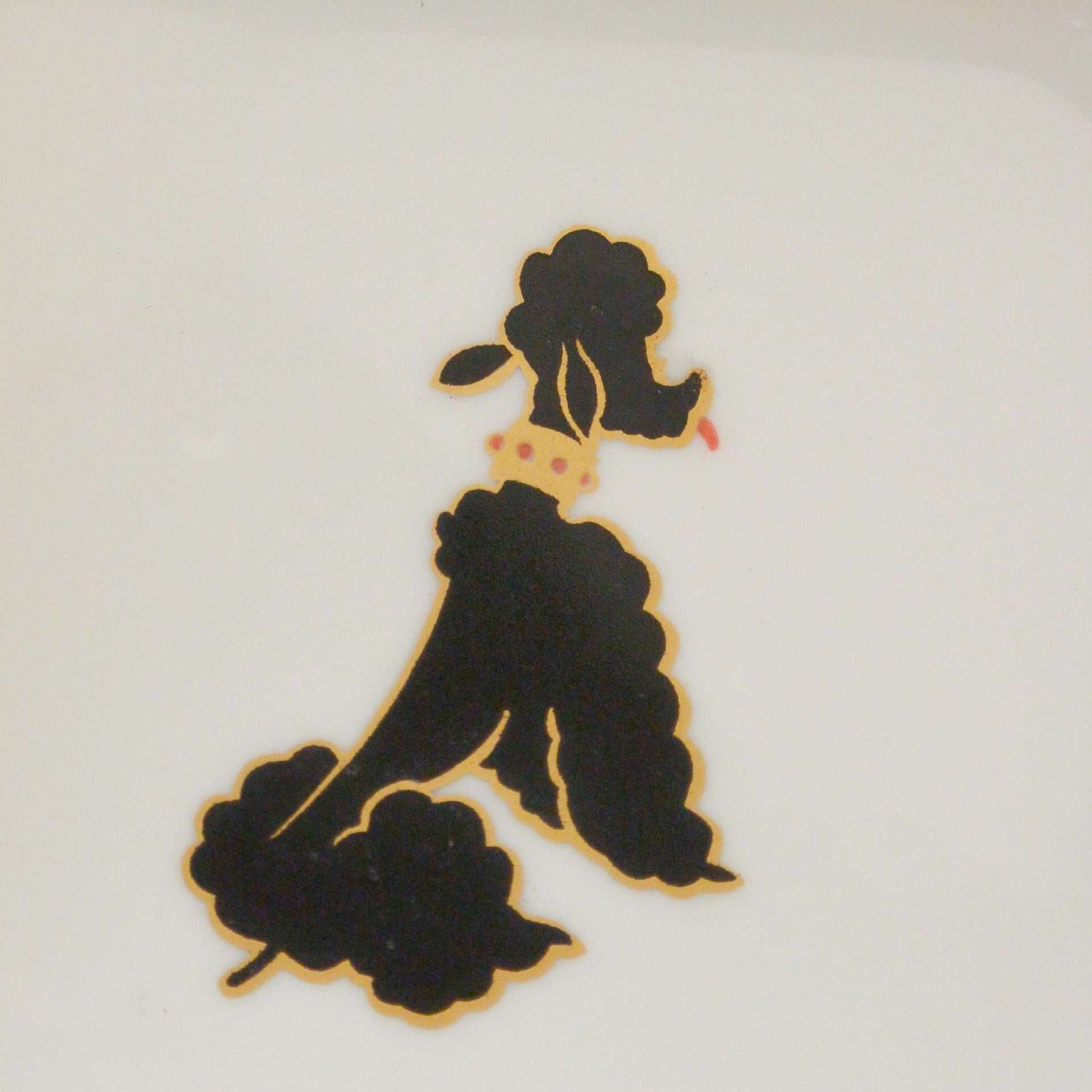 Vintage Poodle Trinket Dishes #1 - A Dogs Tale Collectibles