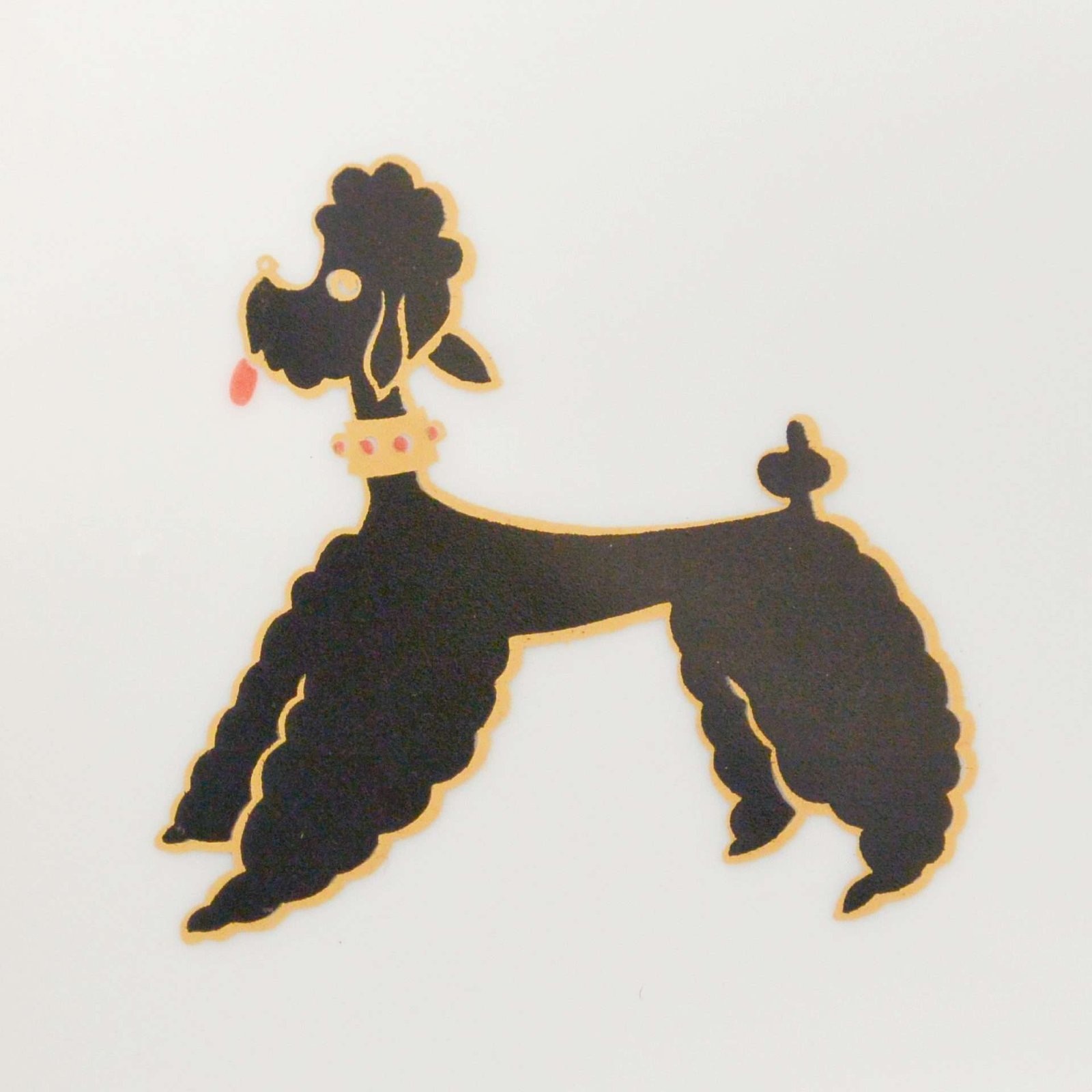 Vintage Poodle Trinket Dishes #2 - A Dogs Tale Collectibles