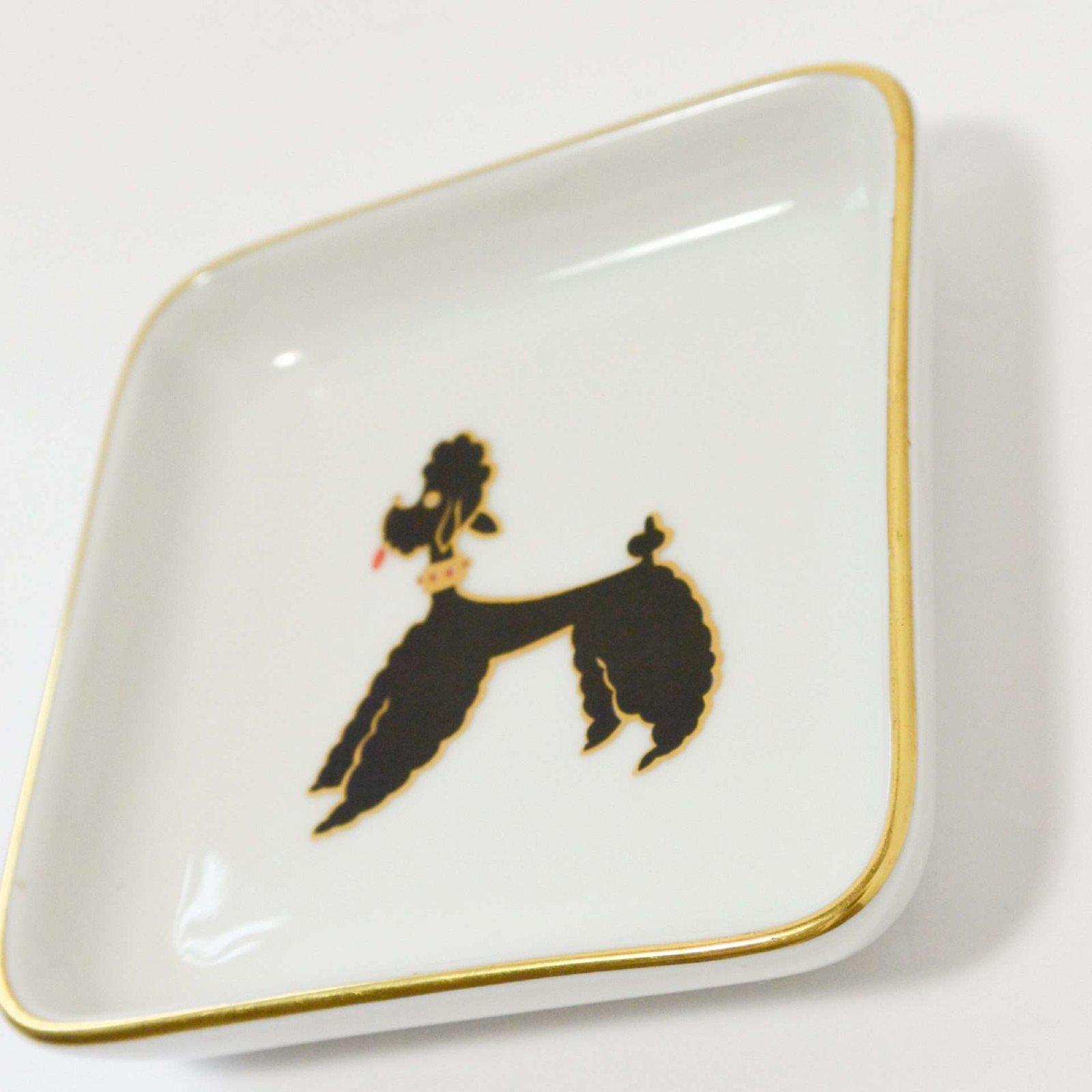 Vintage Poodle Trinket Dishes #3 - A Dogs Tale Collectibles