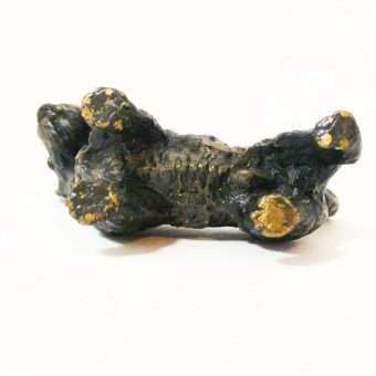Cold-Painted Bronze Scottish Terrier Dog bottom