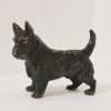 Cold-Painted Bronze Scottish Terrier Dog