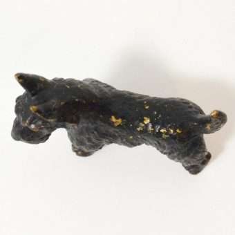 Cold-Painted Bronze Scottish Terrier Dog top