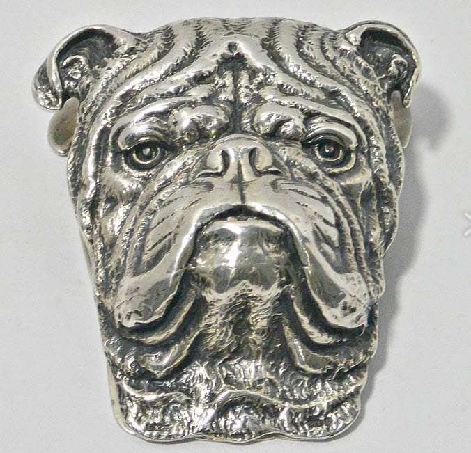 Vintage and Antique Silver Dogs
