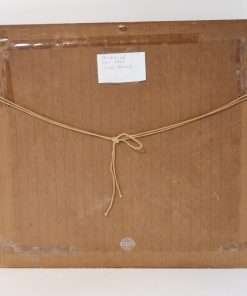 Antique Embroidered Chihuahuas Portrait back